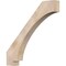 Ekena Millwork 5 1/2"W x 42"D x 42"H Imperial Smooth Knee Brace, Douglas Fir BRC06X42X42IMP00SDF - alternate 1